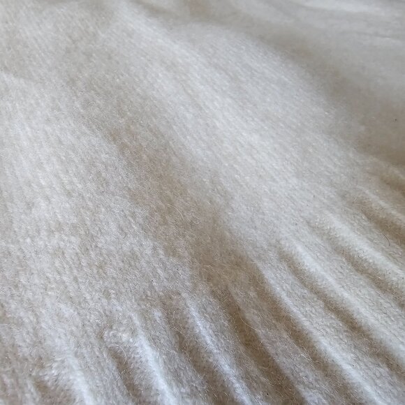 Jcrew Oversized Crewneck Merino Alpaca Supersoft Yarn - 2018 - Off-White - Sz XX - Picture 9 of 16